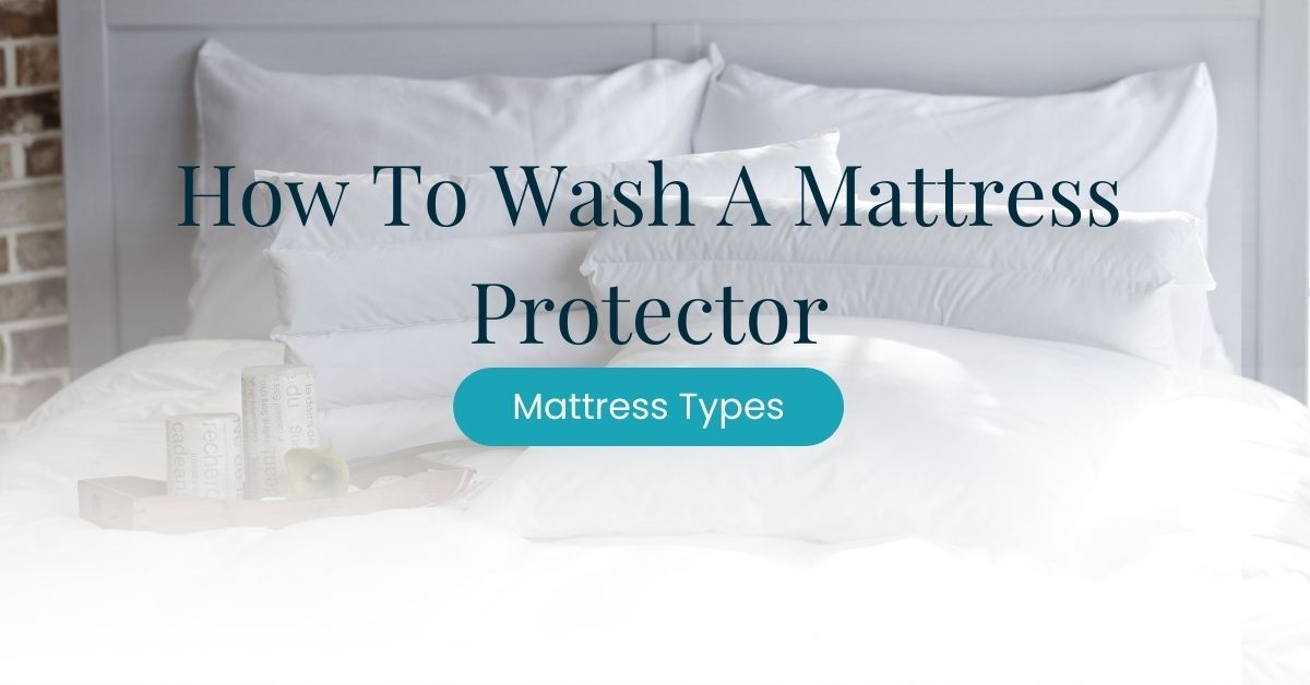 how to wash a mattress protector